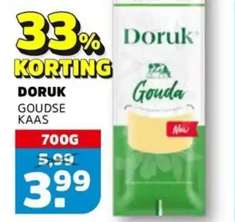 Sahan Supermarkten Doruk goudse kaas aanbieding