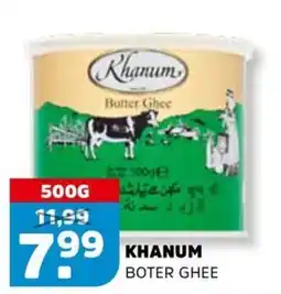 Sahan Supermarkten Khanum boter ghee aanbieding