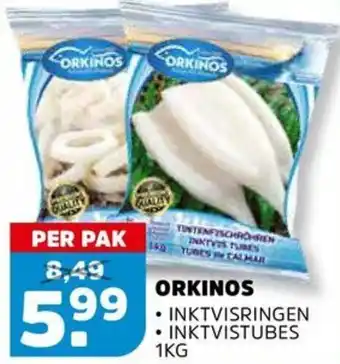 Sahan Supermarkten Orkinos aanbieding