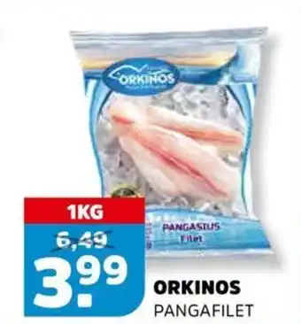 Sahan Supermarkten Orkinos pangafilet aanbieding