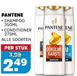 Sahan Supermarkten Pantene shampoo of conditioner aanbieding