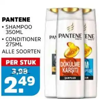 Sahan Supermarkten Pantene shampoo of conditioner aanbieding