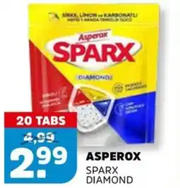 Sahan Supermarkten Asperox Sparx diamond aanbieding