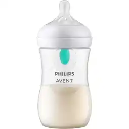 Etos Philips Avent Natural Response Babyfles Airfree-ventiel 260ML 1m+ SCY673/01 1 stuk aanbieding