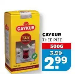 Sahan Supermarkten Çaykur thee ri̇ze aanbieding