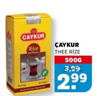 Sahan Supermarkten Çaykur thee ri̇ze aanbieding