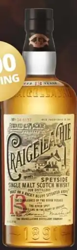 Mitra Craigellachie 13 Yrs Malt aanbieding
