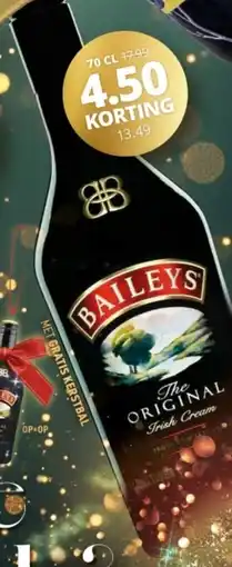 Mitra Baileys irish cream aanbieding