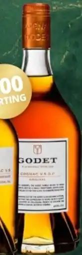 Mitra Godet VSOP Cognac aanbieding