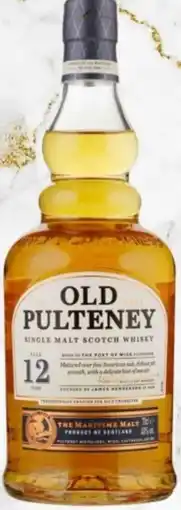 Mitra Old Pulteney 12 Yrs Malt aanbieding