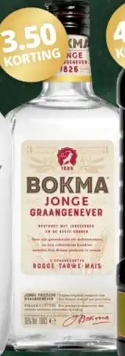 Mitra Bokma Jonge Graanjenever aanbieding