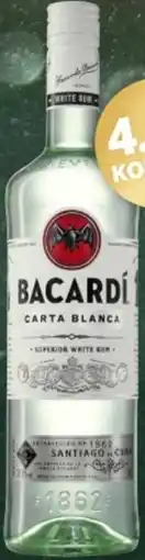 Mitra Bacardi Carta Blanca aanbieding