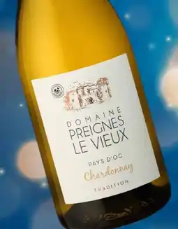 Mitra Preignes Le Vieux Chardonnay Languedoc Roussillon Vin De Pays D'oc aanbieding