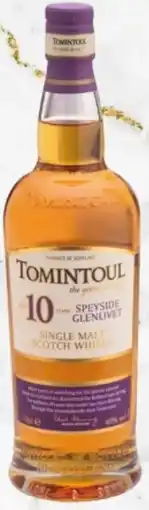 Mitra Tomintoul 10 Yrs Malt aanbieding