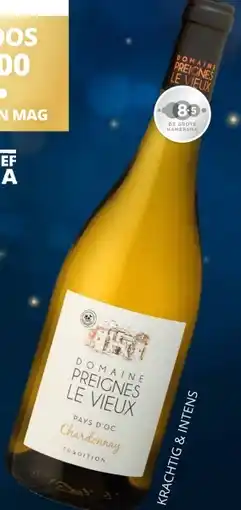 Mitra Preignes Le Vieux Chardonnay Languedoc Roussillon Vin De Pays D'oc aanbieding