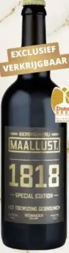 Mitra Maallust 1818 Special Edition aanbieding