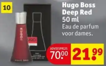 Kruidvat Hugo Boss Deep Red aanbieding