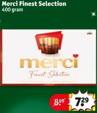 Kruidvat Merci Finest Selection aanbieding