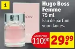 Kruidvat Hugo Boss Femme aanbieding