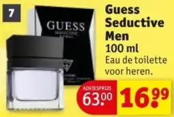 Kruidvat Guess Seductive Men aanbieding