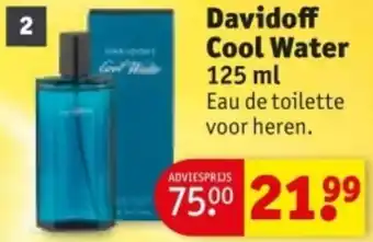 Kruidvat Davidoff Cool Water aanbieding