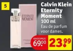Kruidvat Calvin Klein Eternity Moment aanbieding