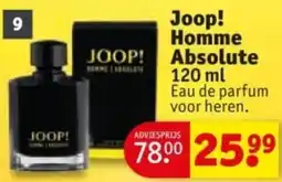 Kruidvat Joop! Homme Absolute aanbieding