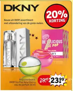 Kruidvat Keuze uit DKNY assortiment met uitzondering van de grote maten. aanbieding
