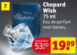 Kruidvat Chopard Wish aanbieding