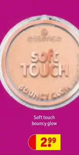 Kruidvat Soft touch bouncy glow aanbieding