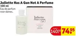 Kruidvat Juliette Has A Gun Not A Perfume aanbieding