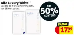 Kruidvat Alle Luxury White aanbieding