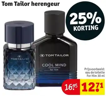 Kruidvat Tom Tailor herengeur aanbieding