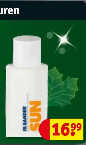 Kruidvat Jil sander sun eau de toilette aanbieding