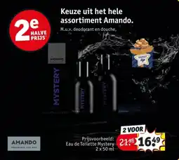 Kruidvat Keuze uit het hele assortiment Amando. aanbieding