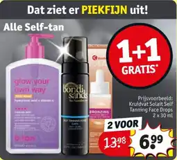 Kruidvat Alle Self-tan aanbieding