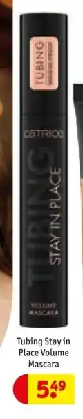 Kruidvat Tubing Stay in Place Volume Mascara aanbieding