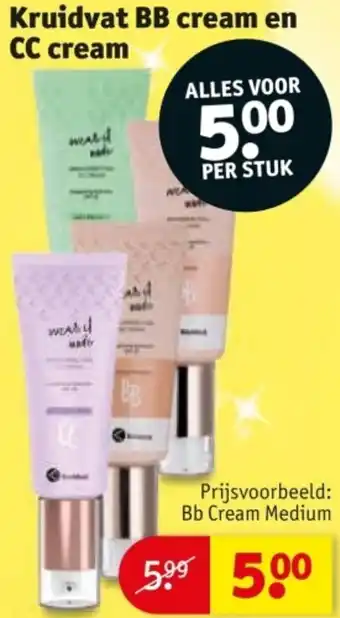 Kruidvat Kruidvat BB cream en CC cream aanbieding