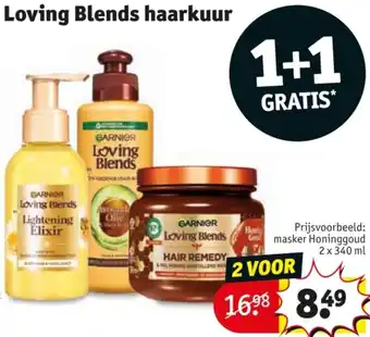 Kruidvat Loving Blends haarkuur aanbieding