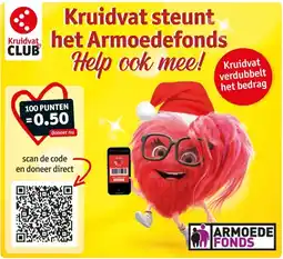 Kruidvat Kruidvat steunt het Armoedefonds Help ook mee! aanbieding