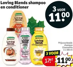 Kruidvat Loving Blends shampoo en conditioner aanbieding