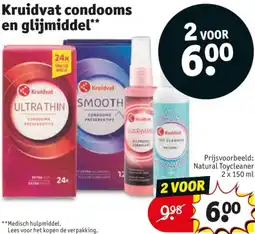 Kruidvat Kruidvat condooms en glijmiddel aanbieding