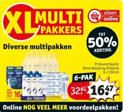 Kruidvat Diverse multipakken aanbieding