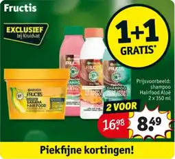 Kruidvat Fructis aanbieding