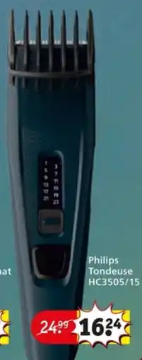 Kruidvat Philips Tondeuse HC3505/15 aanbieding