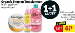 Kruidvat Organic Shop en Treaclemoon aanbieding