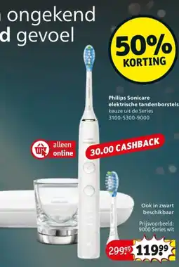Kruidvat Philips Sonicare elektrische tandenborstels aanbieding