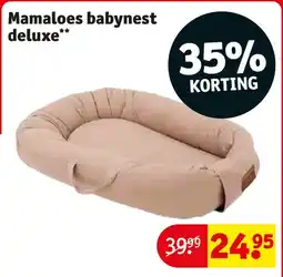 Kruidvat Mamaloes babynest deluxe aanbieding