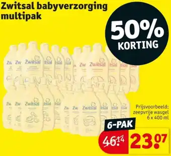 Kruidvat Zwitsal babyverzorging multipak aanbieding