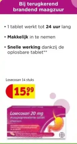 Kruidvat Losecosan 20 mg aanbieding